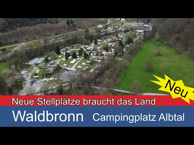 Waldbronn - Ein Wohnmobilstellplatz entsteht. Nähe Karlsruhe / Neue Stellplätze braucht das Land