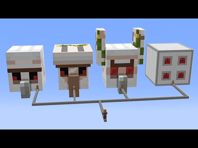 which All Iron Golem Mobs house is villager's favorite??