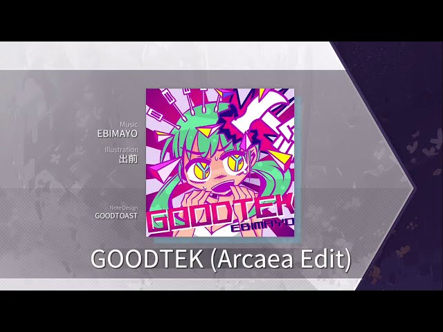 【Arcaea】 GOODTEK (Arcaea Edit) [Beyond 9+] Chart View