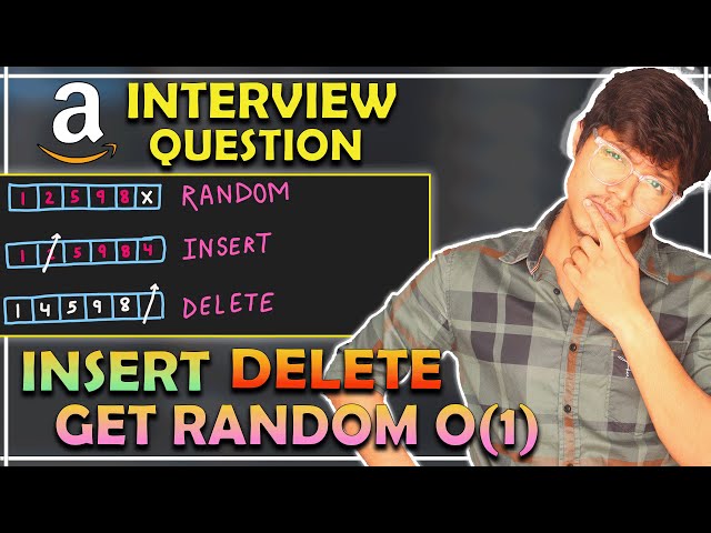 380. Insert Delete GetRandom O(1) | Hot & Important Question For Interviews | FAANG++