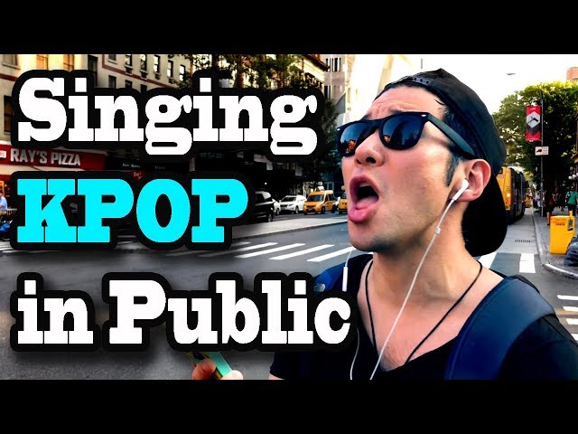 SINGING KPOP IN PUBLIC!! (When you're too into k-pop in NYC)