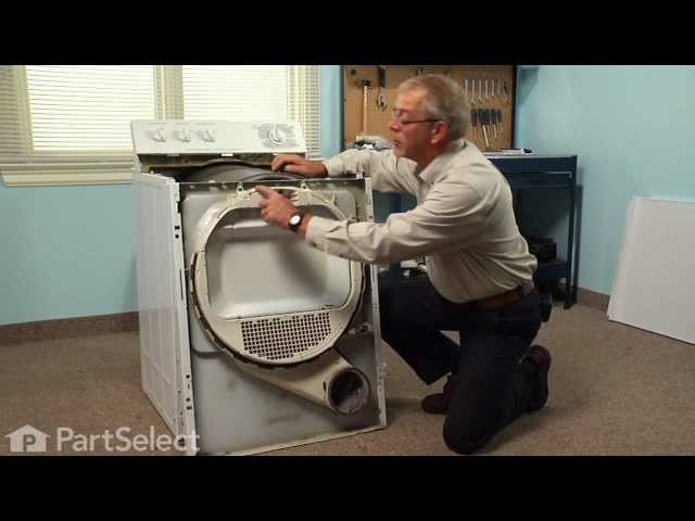 Dryer Repair - Replacing the Drum Bearing (GE Part # WE3M26)