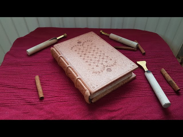 (Bookbinding) Making 2 Leather journal Books