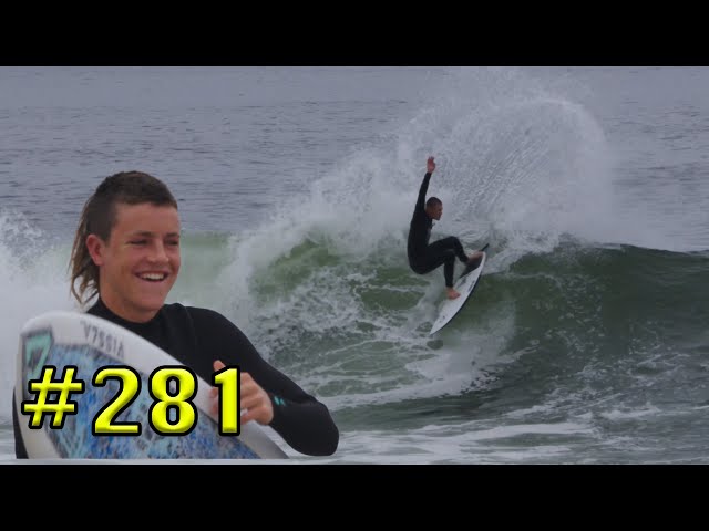 RAW AND FUN LOWER TRESTLES SURFING - DAY281