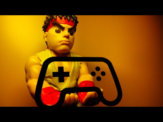 Street Fighter RYU Cable Guys Controller Stand Review