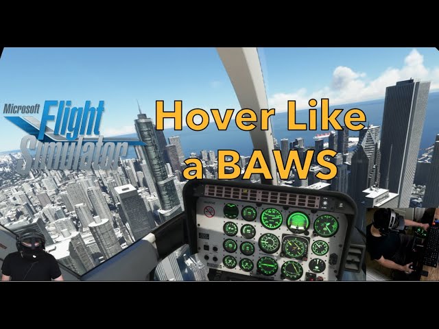 Real Helicopter Pilot Hovers Like a Pro + IGE vs OGE - MSFS Bell 407 + HP Reverb VR + RTX 3090ti