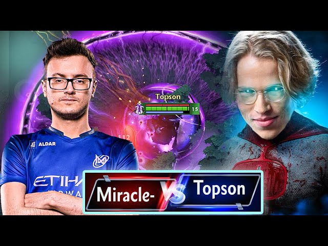Miracle Makes HUGE Mistake Picking THIS Hero vs. Topson?!