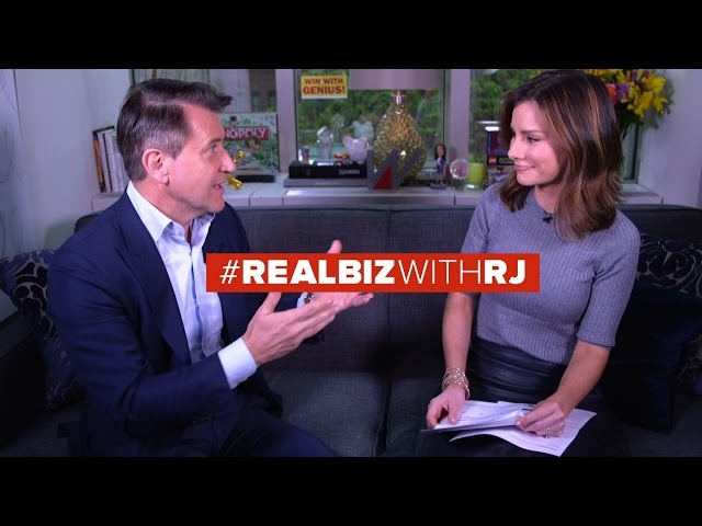 Shark Tank Robert Herjavec | Real Biz with Rebecca Jarvis | ABC News