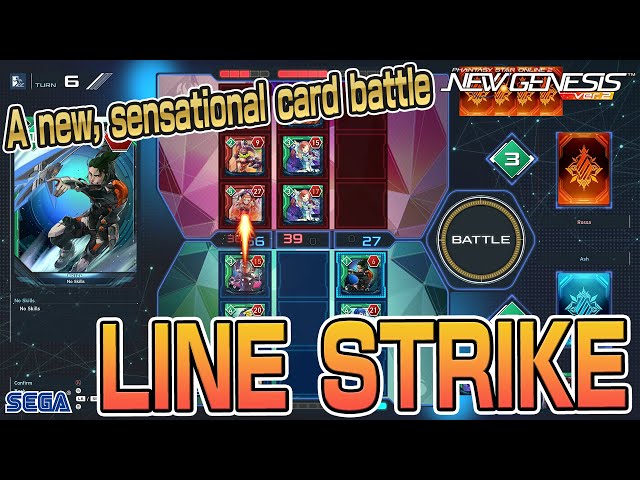 PSO2 NEW GENESIS New PVP minigame "Line Strike" Preview Trailer