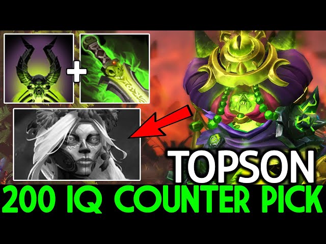 TOPSON [Pugna] 200 IQ Counter Pick Destroy Muerta YATORO Dota 2