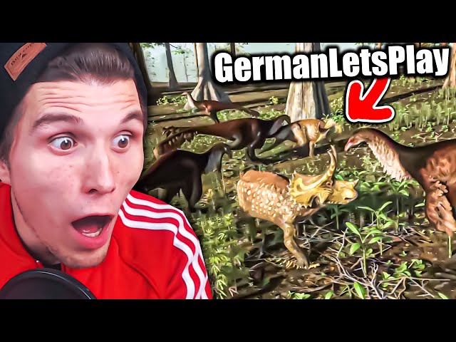 GermanLetsPlay wird GEFRESSEN! | Dinosaurier Simulator