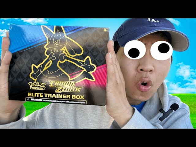 Pokemon Accidentally Made a GOD Crown Zenith ETB (crazy opening)