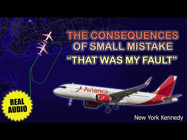 Even a small mistake can lead to unpredictable consequences. New York Kennedy Airport. Real ATC