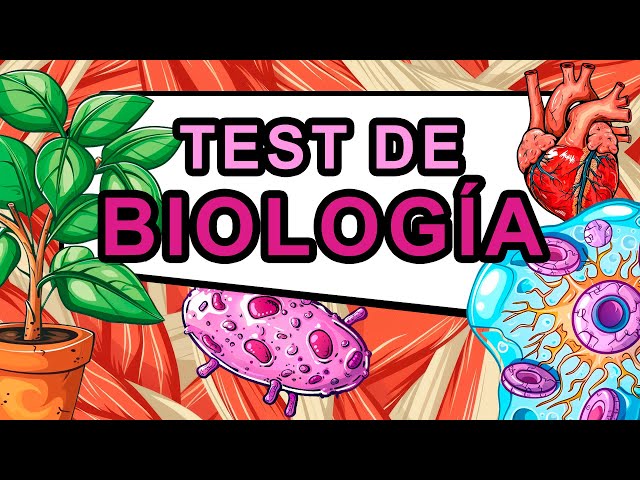 🚀 ¡DESCUBRE TU NIVEL! 🚀 El Test de Biología MÁS COMPLETO 📚