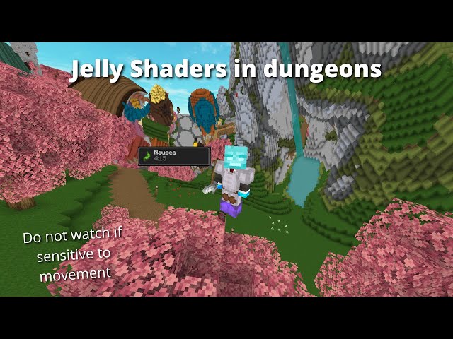 Mastermode with jelly shaders.... | Hypixel Skyblock