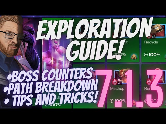7.1.3 Exploration Guide! Path Breakdown, Boss Counters, Tips And Tricks! Marvel Contest Of Champions