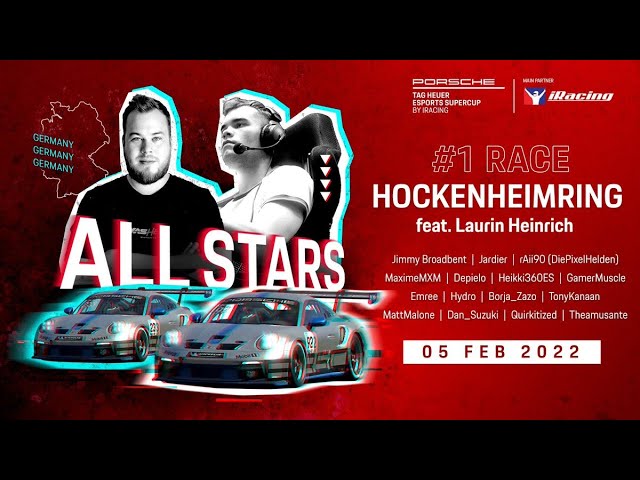 We Are Back - PORSCHE ESPORT SUPERCUP ALL-STAR Series ROUND 1 - Hockenheim