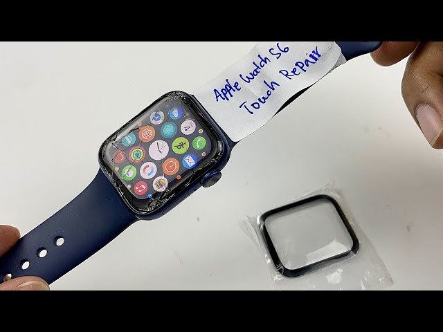 How to change touch glass apple watch series 6 complete | iWatch Series 6 Repair Glass