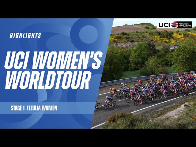 Stage 1 - Itzulia Women Highlights | 2024 UCI Women's WorldTour