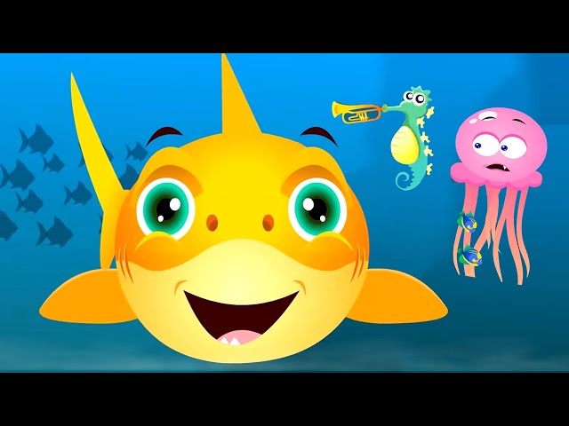 Baby Shark Song - Fun Kids Music & Animal Cartoon