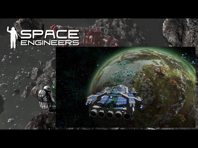 Space Engineers Easy survival EP 33 - Rejsen til ALIENplaneten !