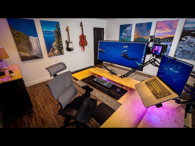DREAM Home Office & Desk Setup Makeover 2024