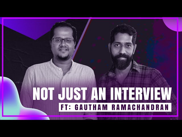 Gautham Ramachandran Interview with Sudhir Srinivasan | Gargi | Sai Pallavi | Kaali Venkat