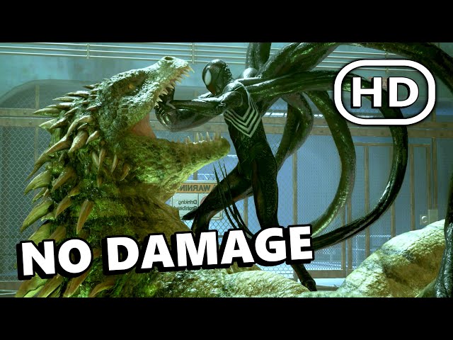 The Lizard Villain Boss Fight (No Damage) SPIDER-MAN 2 PS5 Gameplay 2023 (4K Ultra HD)
