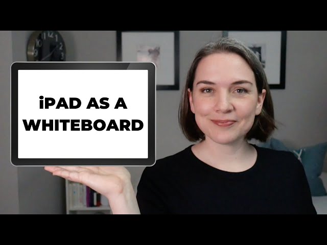 Use Your iPad as a Whiteboard (Ecamm & OBS)