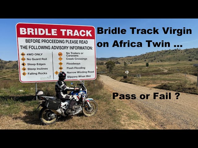Bridle Track Virgin on Africa Twin - Pass or Fail?