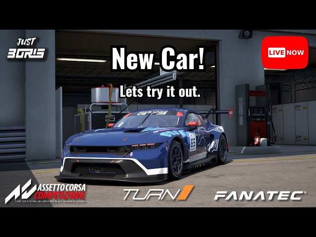 🛑Assetto Corsa Competizione - Brand New GT3! - Ford Mustang -  CSL DD🛑