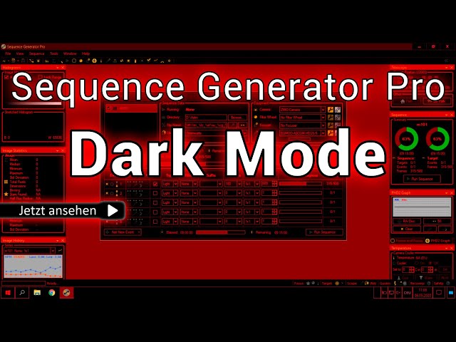Dark Mode in Sequence Generator Pro für Windows aktivieren