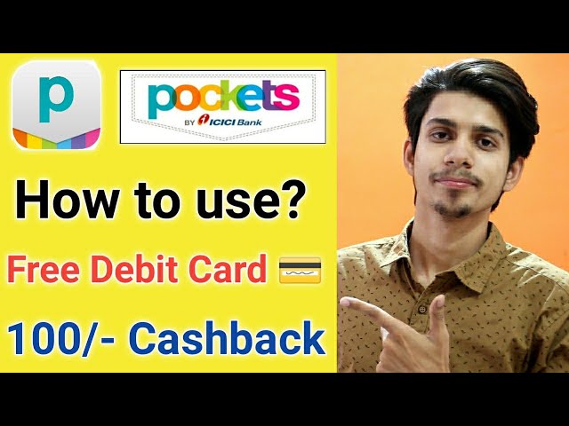 Icici Pockets App Free Debit Card ¦ Icici Pockets App Recharge Promo Code ¦Icici Pockets Debit Card