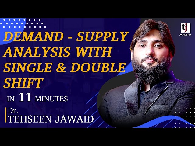 Mircoeconomics # 55 | Demand - Supply Analysis with Single and Double Shift Urdu | TJ Academy