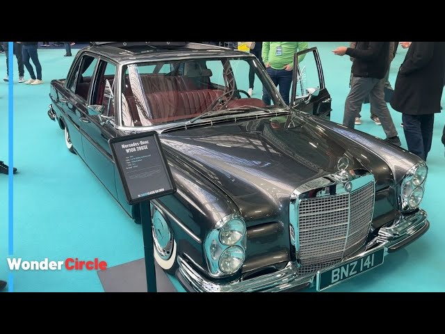 ⁴ᴷ Mercedes-Benz 280SE (W108): Classic Auto, Interior & Exterior