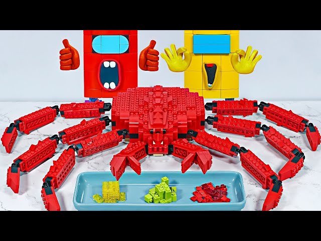 🔴 [LIVE] Lego MUKBANG : Giant King Crab | Stop Motion Cooking ASMR