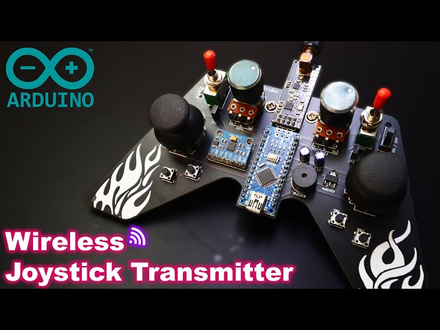 Arduino NRF24L01 Joystick Controller Remote Transmitter