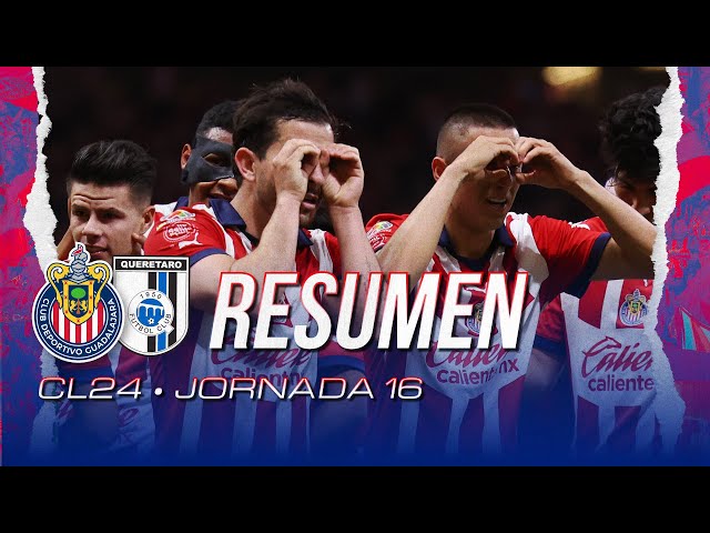 RESUMEN Y GOLES: ¡CHIVAS VUELVE A GANAR, venció a Querétaro en el AKRON! | Clausura 2024 | Liga MX