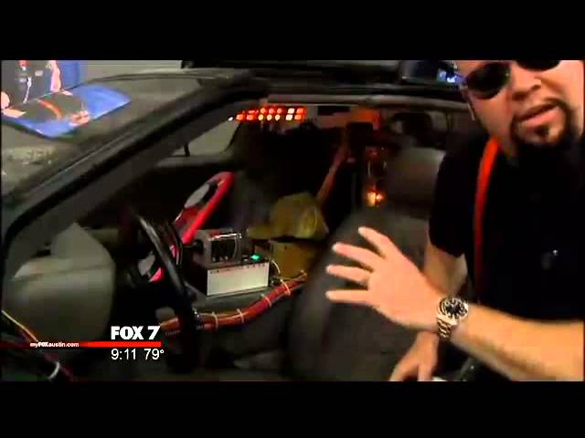 Bob's Prop Shop on Austin's KTBC-FOX-7 News for the Austin Auto Show