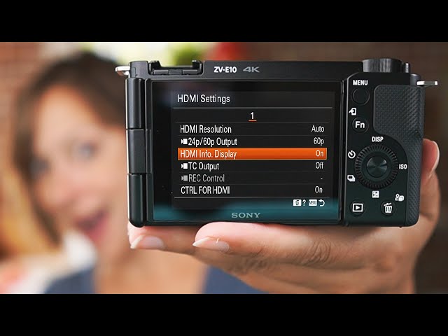 HOW IT’S DONE - Sony ZV-E10 Settings for LIVE Streaming