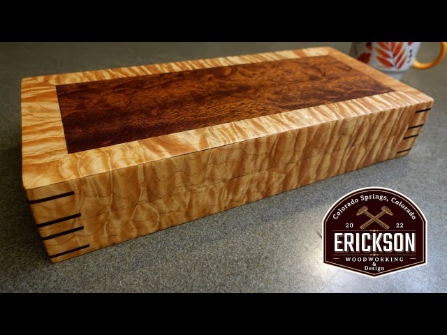 Continuous Waterfall Grain Box | Perfect Miter Cuts | Woodworking Tips and Tricks