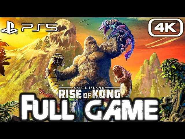 SKULL ISLAND RISE OF KONG Gameplay Walkthrough FULL GAME (4K 60FPS PS5) No Commentary