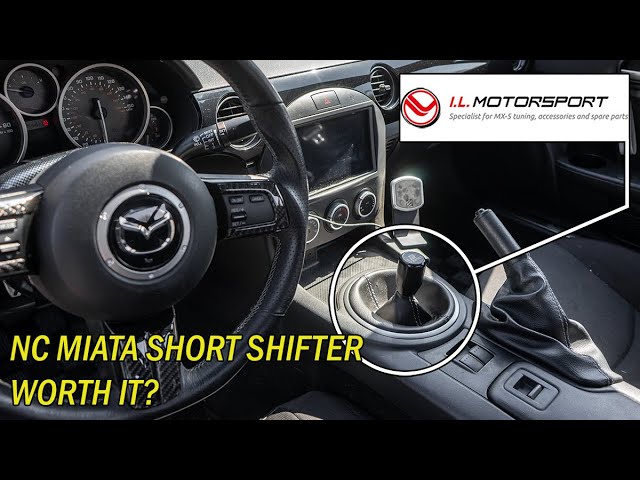 Installing NC Miata Short Throw Shifter - I.L. Motorsports Short Shift Kit!