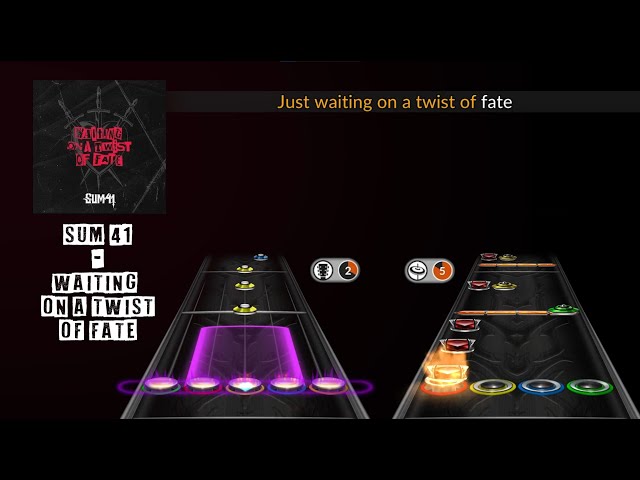 Sum 41 - Waiting On A Twist Of Fate (Clone Hero Preview)