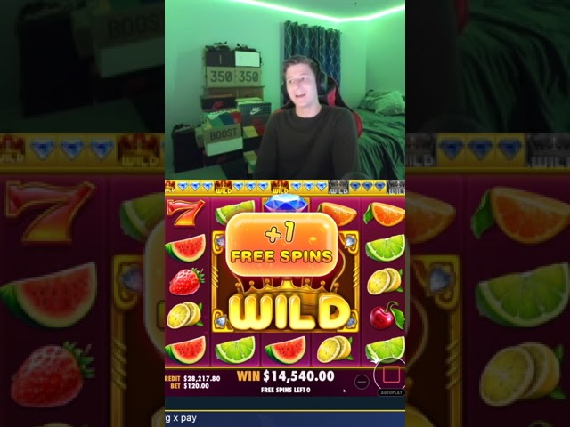 JUICY FRUIT HUGE WIN PAYS OVER $30,000! #shorts