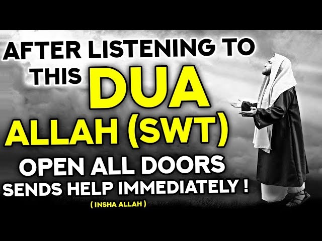 With A Very Secret Dua, Allah(swt) Opens All Doors To You! - InshAllah - Hafiz Furqan