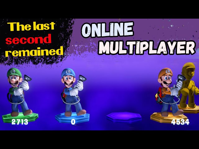Luigis Mansion 3 Co Op ScareScraper 2021 | 4 Players Online Multiplayer