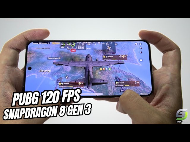 Xiaomi 14 Test game PUBG Mobile 120 FPS Update | Snapdragon 8 Gen 3
