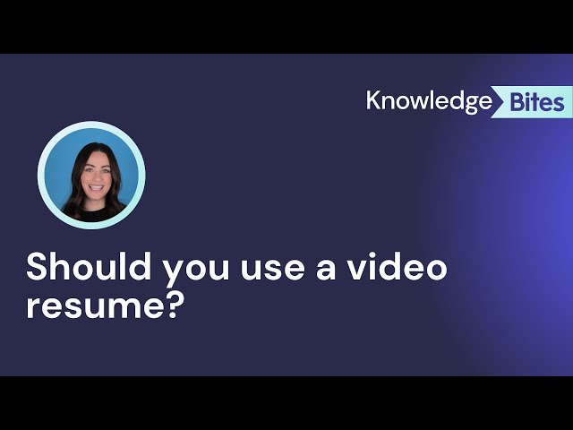 Should you create a video resume in 2023?