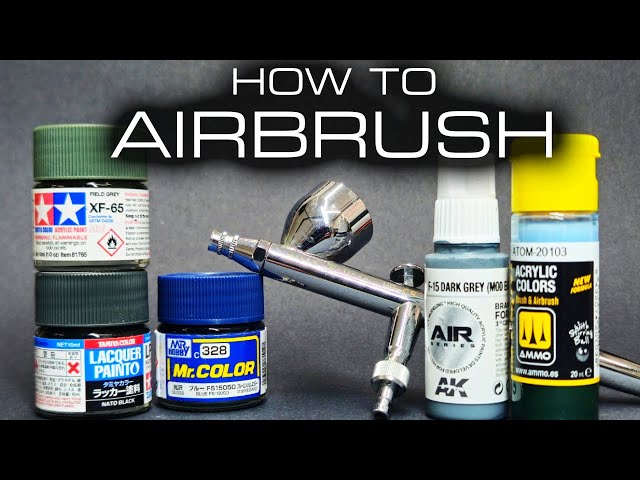 New to airbrushing? Beginners guide to painting scale models!